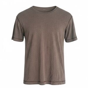 Lululemon Men’s Casual Short Sleeve Basic T-Shirt Burgundy Size Medium